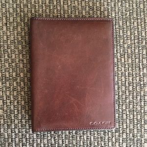 Coach Leather Passport Case | 5 Card Holder